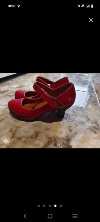 Zapatos ART rojos talla 36