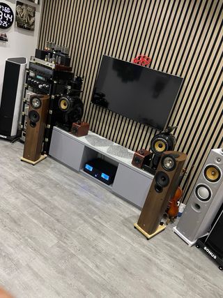 Altavoces Kef iq5 Hifi Marrón