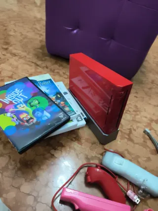 Nintendo Wii Rossa + Giochi e Controller