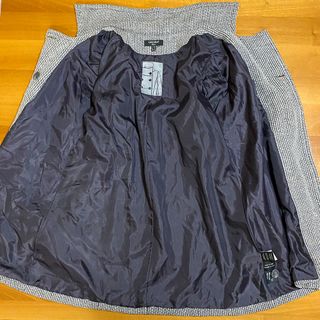 Camomilla Cappotto Lungo Tweed Svasato Grigio