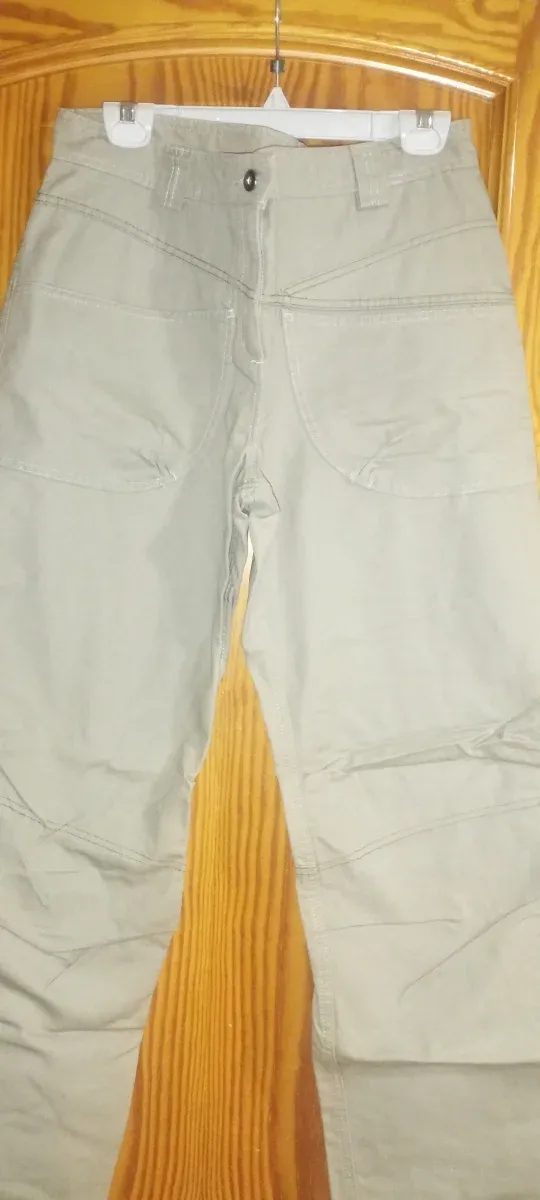 Pantalones deportivos beige