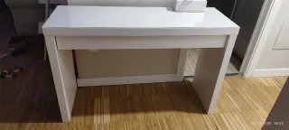 Tocador Escritorio Mesa Recibidor Ikea Cristal