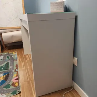 Tocador Escritorio Mesa Recibidor Ikea Cristal