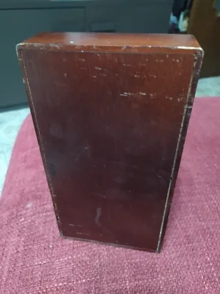 Antico set barba  legno massiccio 