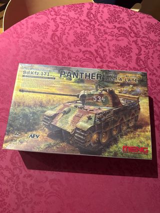 Maqueta Tanque Panther Ausf.A Late 1/35 IIWW