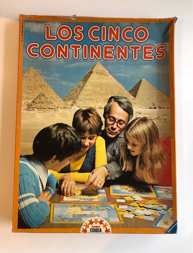 OPORTUNIDAD!!! Los Cinco Continentes. Juegos EDUCA