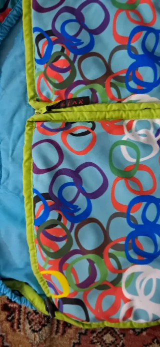 Saco para silla de bebé con círculos