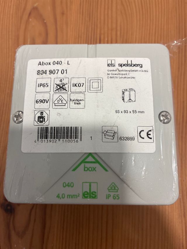 Caja de derivación Spelsberg Abox 040 L