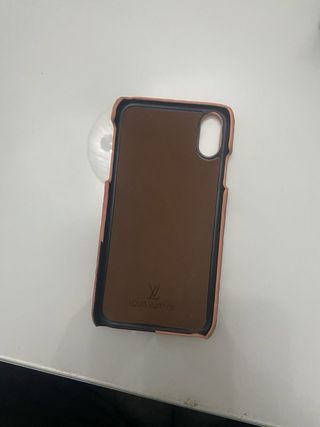 Funda iPhone X, XR, XS Louis Vuitton Rosa