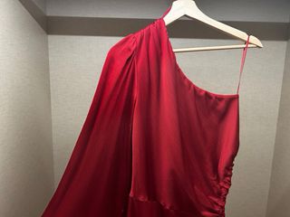 Vestido largo rojo AWARE talla S (36-38)