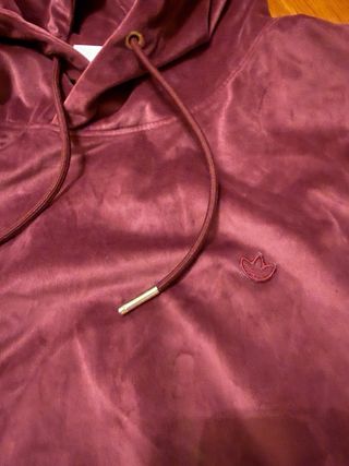Sudadera Adidas Terciopelo Morada