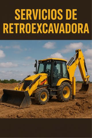 trabajos retro excavadora.