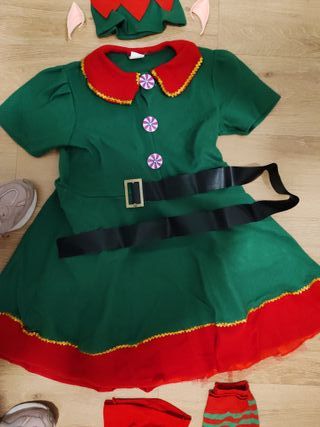 Disfraz Elfo Talla 10-12