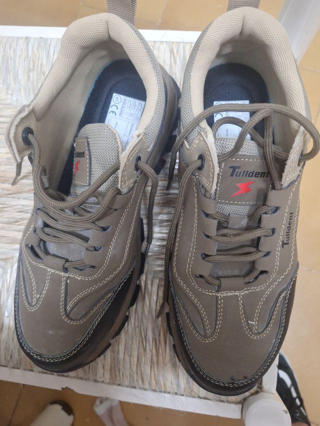 Zapatos de seguridad talla 41 usado 1 vez vez