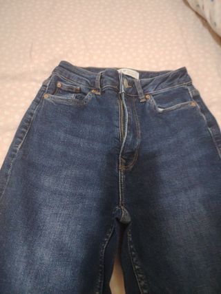 Pantalones vaqueros mujer azules