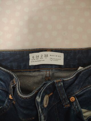 Pantalones vaqueros mujer azules