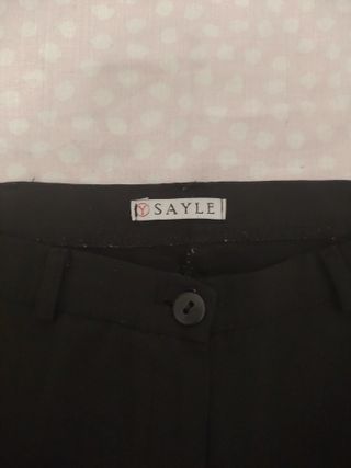 Pantalones negros mujer