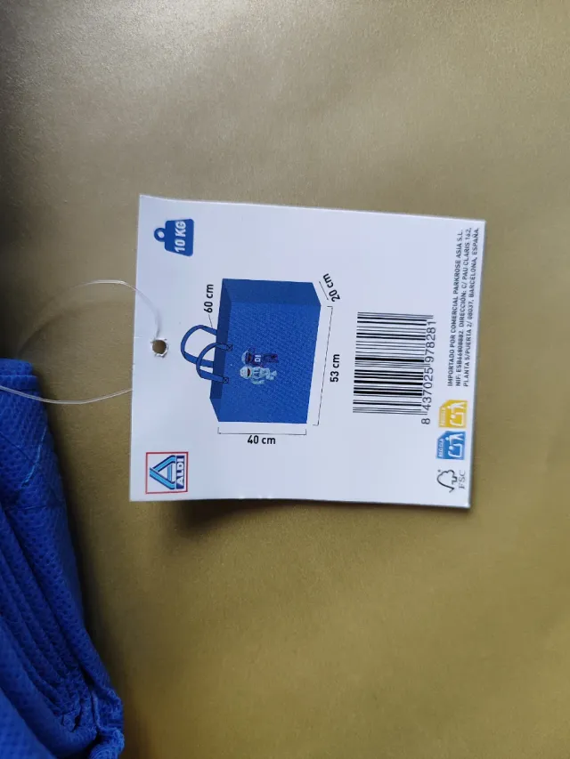 2 Bolsas de compra Al y DI con muñecos