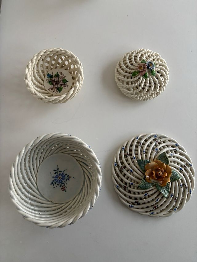 Joyeros de cerámica - Set de 4