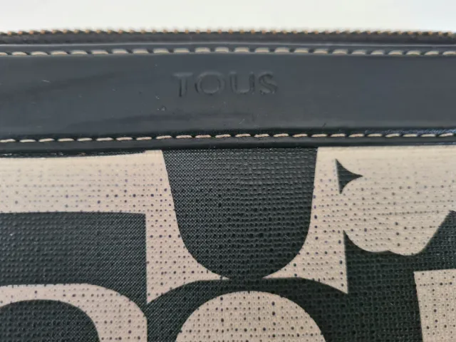 Monedero Tous Beige y Negro