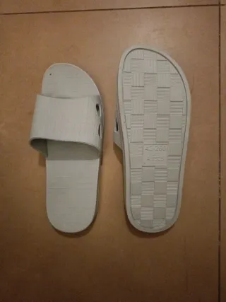 Chanclas blanca