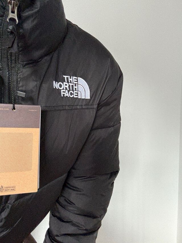 The North Face Crop Puffer Jacket Negra