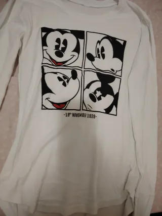 Camiseta Mickey Mouse 18 Nov 1928 Mujer
