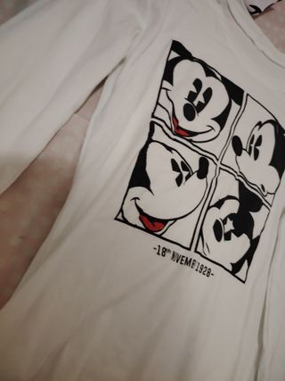 Camiseta Mickey Mouse 18 Nov 1928 Mujer