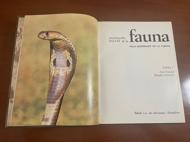 Enciclopedias FAUNA de Salvat