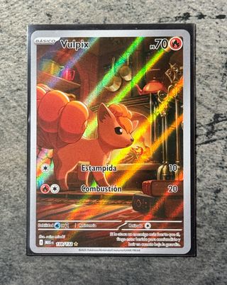 Vulpix Megaevolucion Carta Pokemon