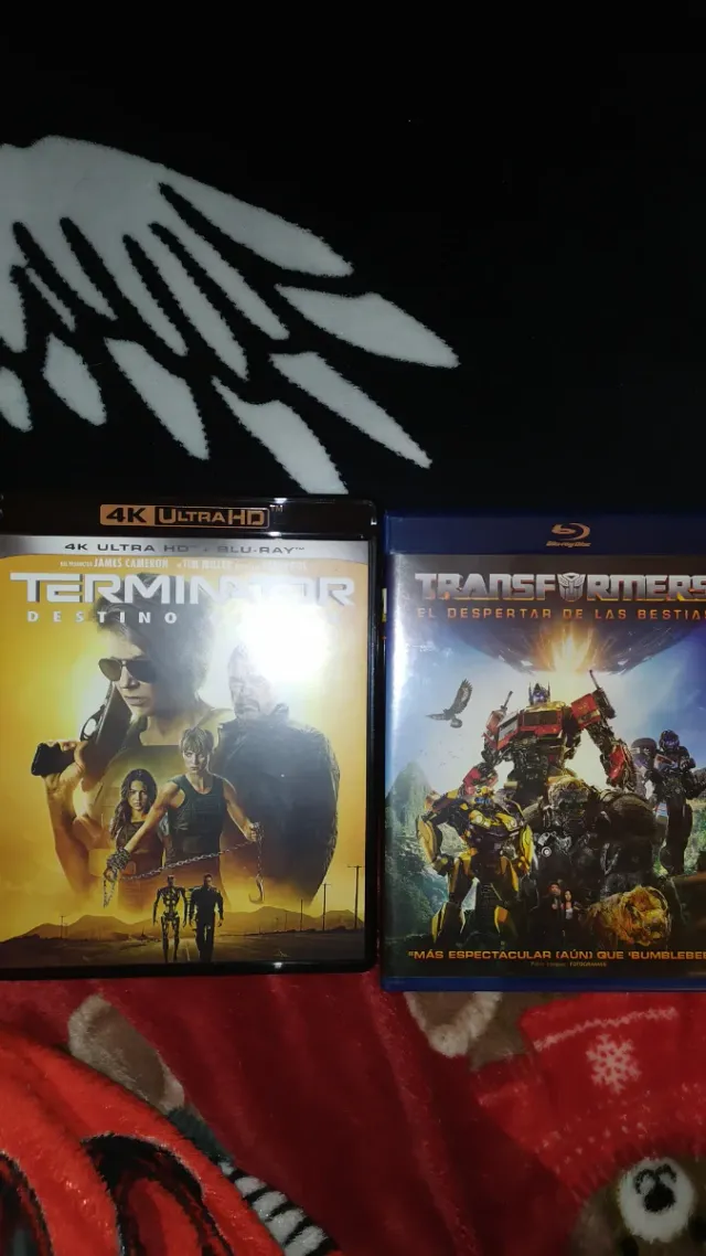 Terminator Destino Oscuro + Transformers Blu-ray