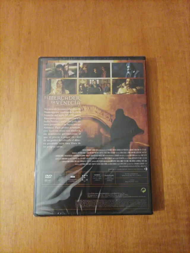 El Mercader de Venecia DVD