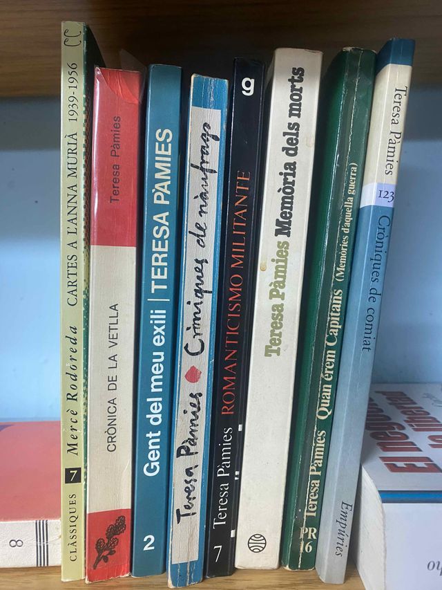 Lote 8 libros Teresa Pamies