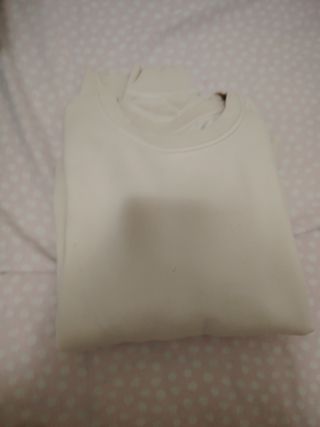 Sudadera beige mujer
