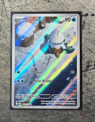 Snover Megaevolucion Carta Pokemon