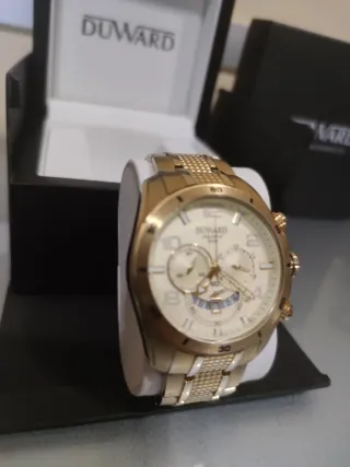 Reloj Duward Oro Elegante Como Nuevo