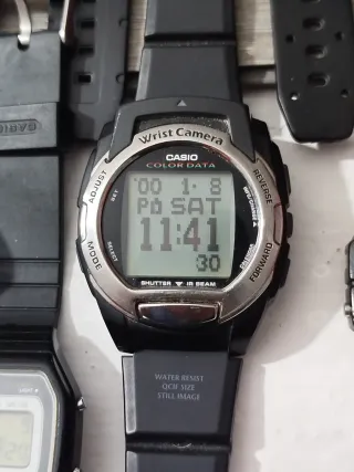 Casio WQV-3 Reloj Cámara Color Data