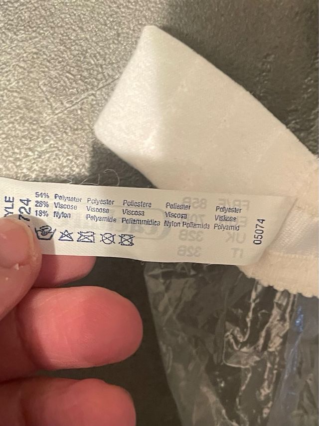 Completo intimo donna bianco Cacharel