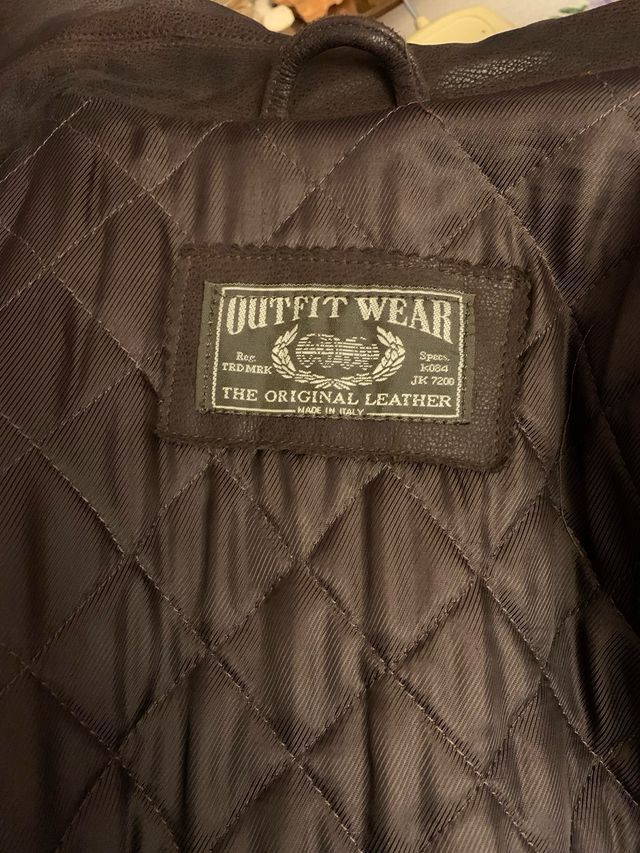 Giacca doppiopetto vera pelle morbida