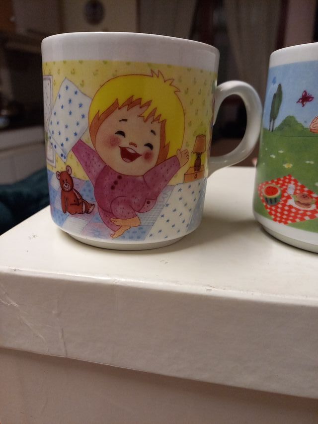 3 Tazze Susanna Invernizzi Serie Completa