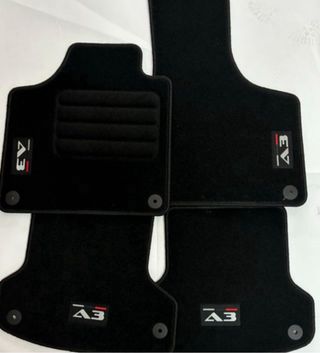 Alfombras Audi A3 Negras