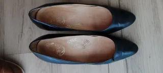 ZAPATOS ITALIANOS DE PIEL ANCHO ESPECIAL   NÚM.39