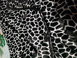 Chaquetón estampado animal print