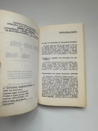 Diccionario Italiano–Español Editorial Sopena