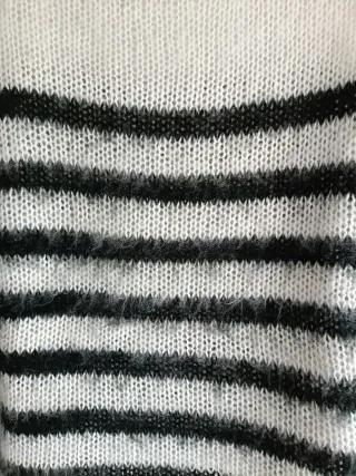 Jersey Springfield Rayas Blanco y Negro