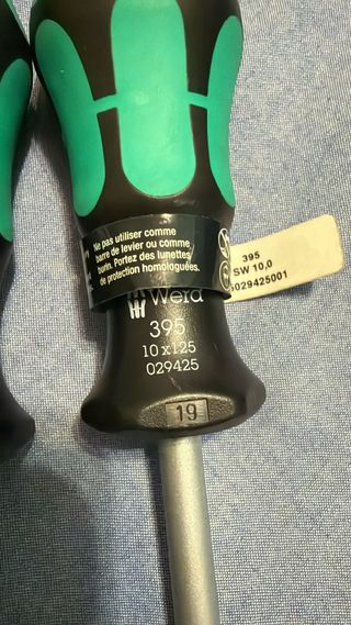 Set 4 cacciaviti Wera 395 con bussola esagonale
