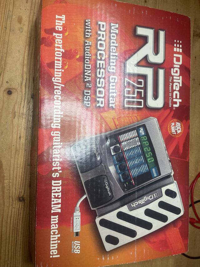 DigiTech RP250 Procesador Guitarra