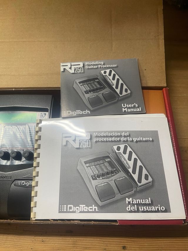 DigiTech RP250 Procesador Guitarra