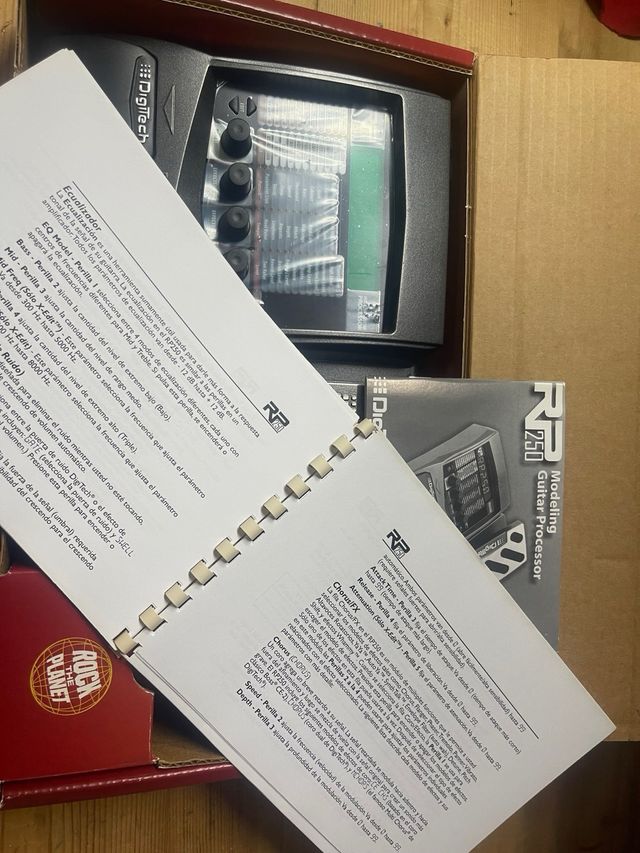 DigiTech RP250 Procesador Guitarra