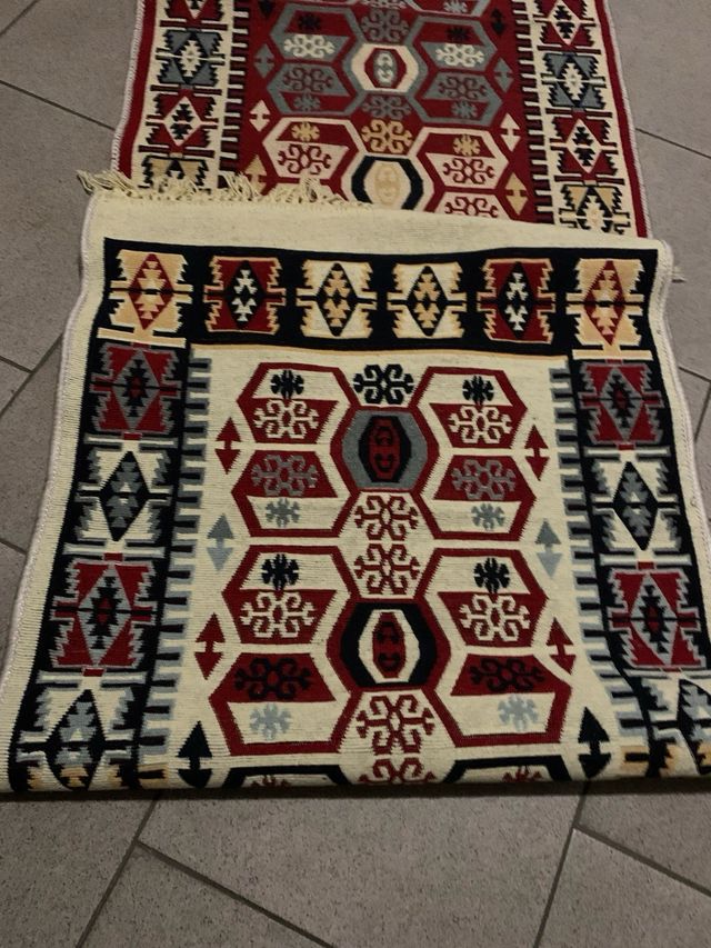 Passatoia Runner Cotone Nuova KILIM
